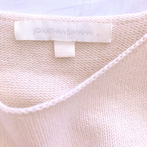 Jonathan Simkhai merino wool crotchet sweater - Picture 5 of 8